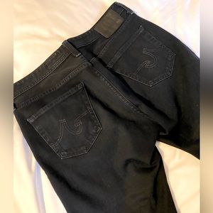 AG Adriano Goldschmied “The Graduate” men’s denim blue jeans. 32 inch waist.